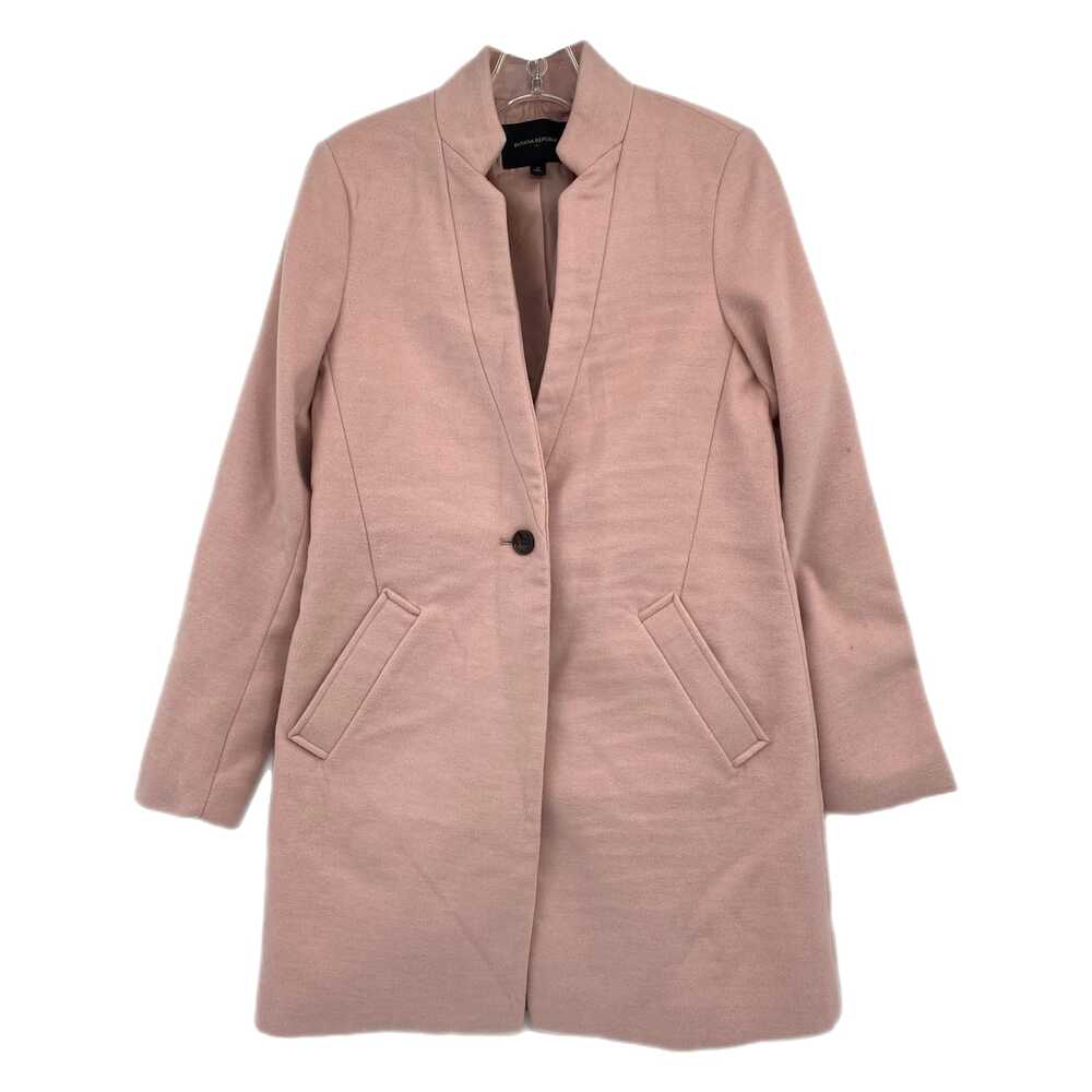 Banana Republic Pink Mid-Length Pea Coat | Women’s Size S